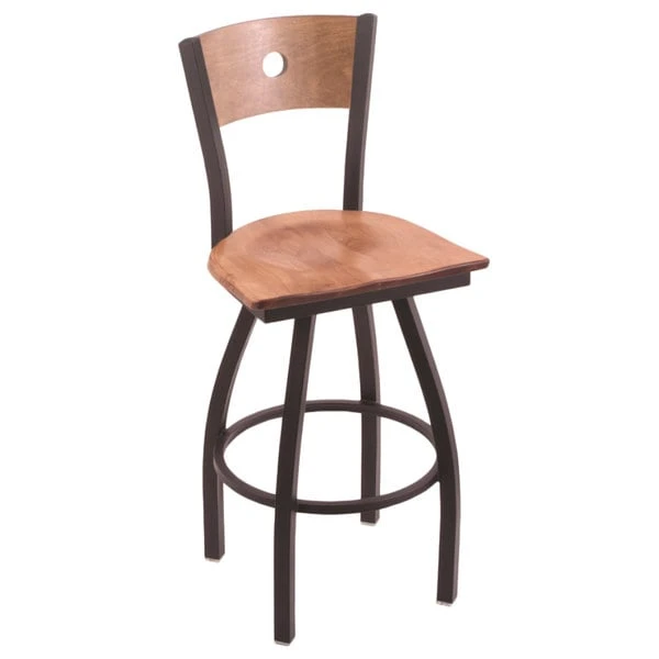 Holland Bar Stool X83025BWMEDMPLBMEDMPL Big & Tall Counter Height Black Wrinkle Steel Swivel Barstool With Medium Maple Seat And Medium Maple Back 3 Holland Bar Stool X83025BWMEDMPLBMEDMPL Big & Tall Counter Height Black Wrinkle Steel Swivel Barstool With Medium Maple Seat And Medium Maple Back