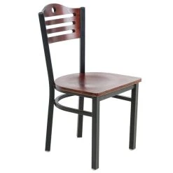 Lancaster Table & Seating Mahogany Finish Bistro Dining Chair -BFM Seating sHOP 1845950