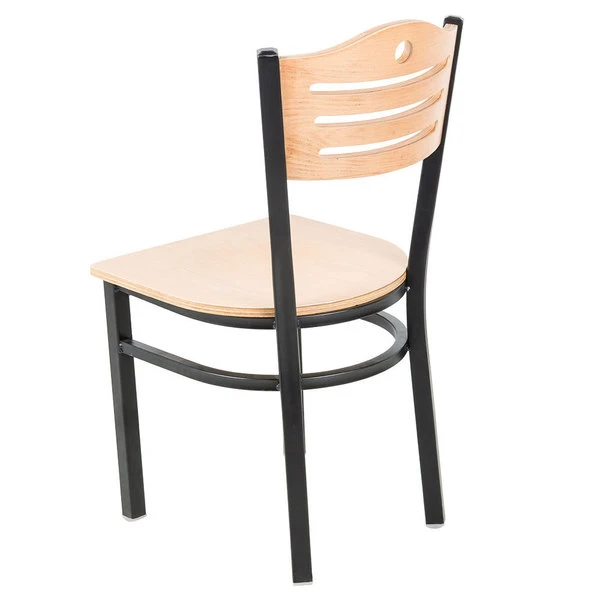 Lancaster Table & Seating Natural Finish Bistro Dining Chair 5 Lancaster Table & Seating Natural Finish Bistro Dining Chair - Image 3