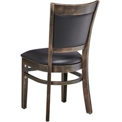 Lancaster Table & Seating Sofia Vintage Finish Upholstered Back Chair With Padded Seat -BFM Seating sHOP 2105408