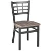BFM Seating Marietta Sand Black Steel Window Back Chair With Relic Farm House Melamine Seat 1 BFM Seating Marietta Sand Black Steel Window Back Chair With Relic Farm House Melamine Seat -BFM Seating sHOP 2176172