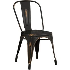 LT&S Alloy Series Lancaster Table & Seating Alloy Series Distressed Copper Metal Indoor Industrial Cafe Chair With Vertical Slat Back And Natural Wood Seat 9 LT&S Alloy Series Lancaster Table & Seating Alloy Series Distressed Copper Metal Indoor Industrial Cafe Chair With Vertical Slat Back And Natural Wood Seat -BFM Seating sHOP 2430488