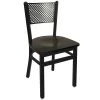 BFM Seating Polk Sand Black Metal Side Chair 2 BFM Seating Polk Sand Black Metal Side Chair -BFM Seating sHOP 794681